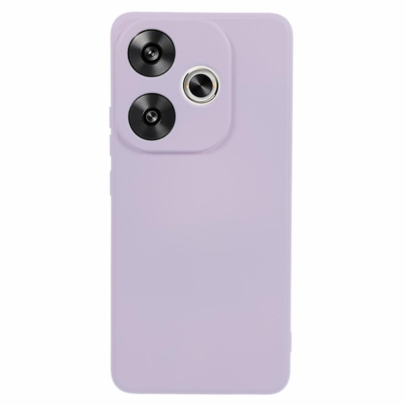 Capa Capinha Slim Aveludada Colorida + Película Para Xiaomi Poco F6