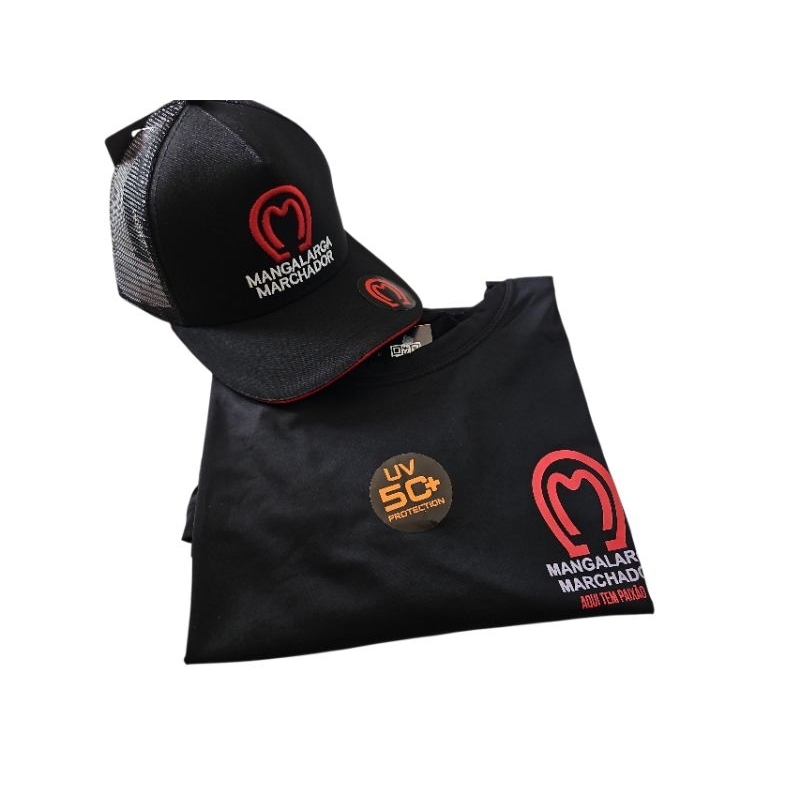kit Camisa U.V + Boné Mangalarga Marchador Unissex