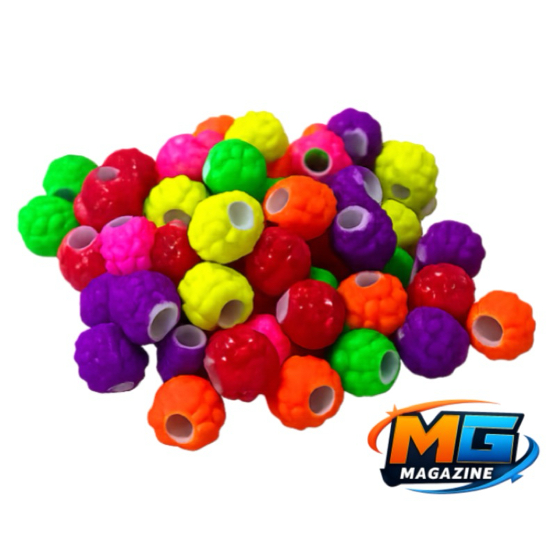 Miçangas para Pesca (ABACAXI kit com 20/ 40/ 60/ 80 ou 100 Unidades)