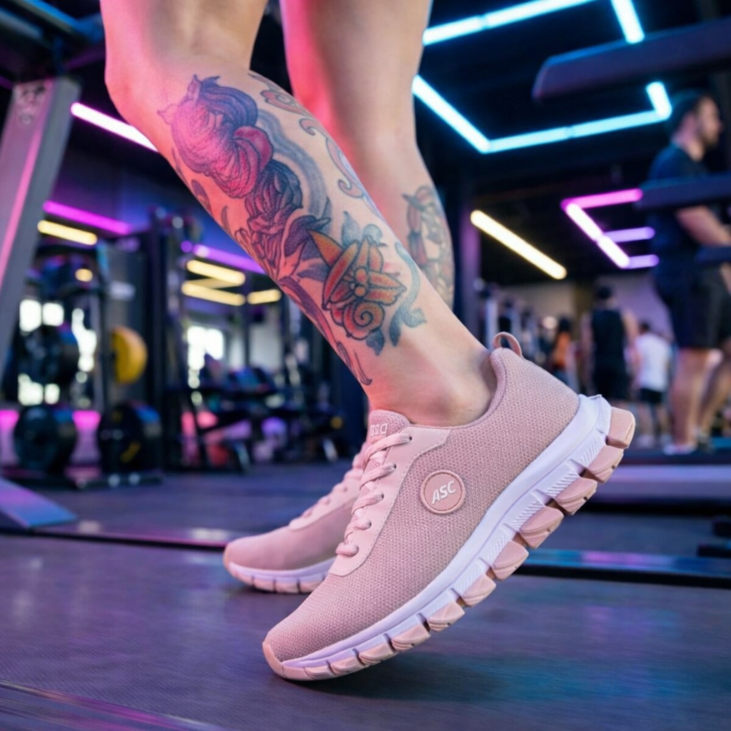 Tenis Feminino Ortopedico Academia Premium Calçado Esportivo Macio Leve