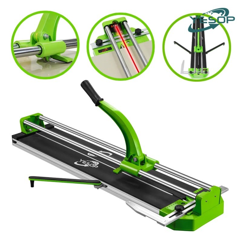 YESOP Cortador/Riscadeira De Piso Manual Capacidade Até 1000 mm E Guia Laser E Limitador em Oferta na Shopee