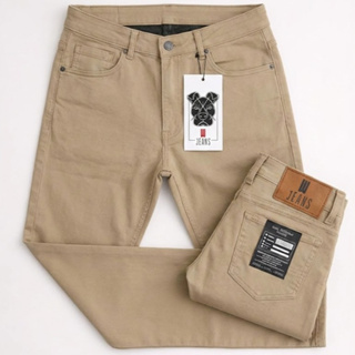 Calça Masculina Jeans C/ Elastano Lycra e Preta Azul Marinho Bege Caramelo Cinza Chumbo em Oferta na Shopee