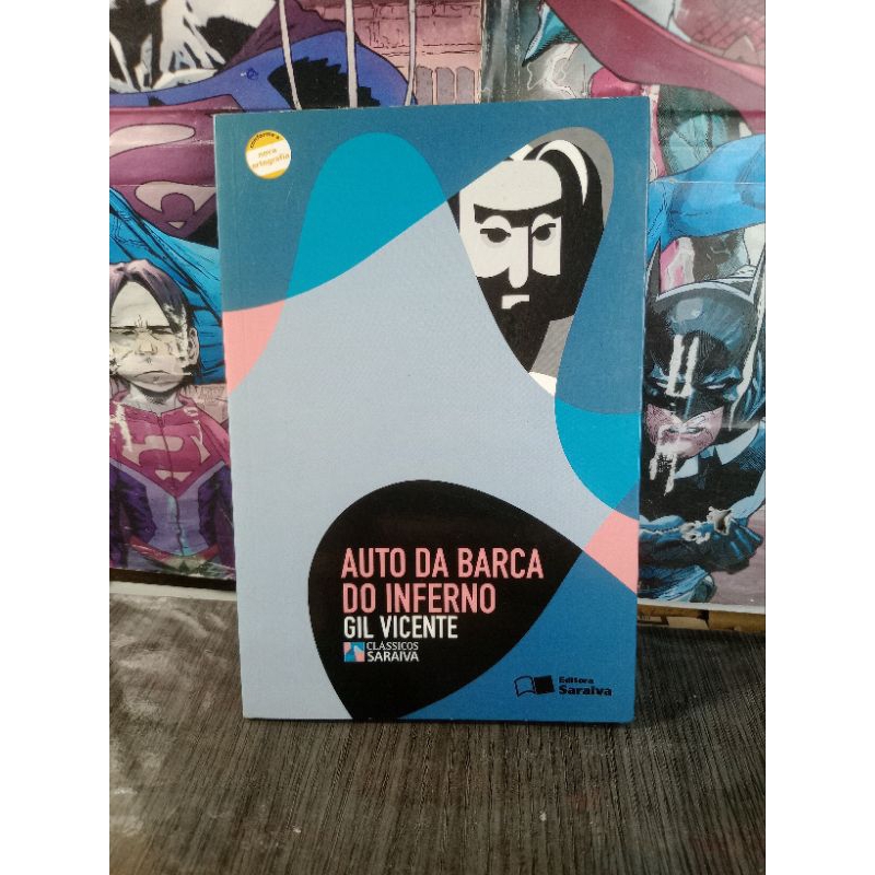 Livro Auto da barca do inferno - Gil Vivente - editora Saraiva