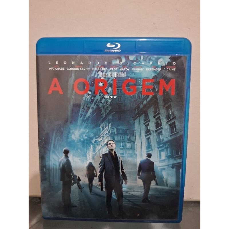 Blu-ray A Origem Duplo Leonardo Dicaprio Christopher Nolan Original