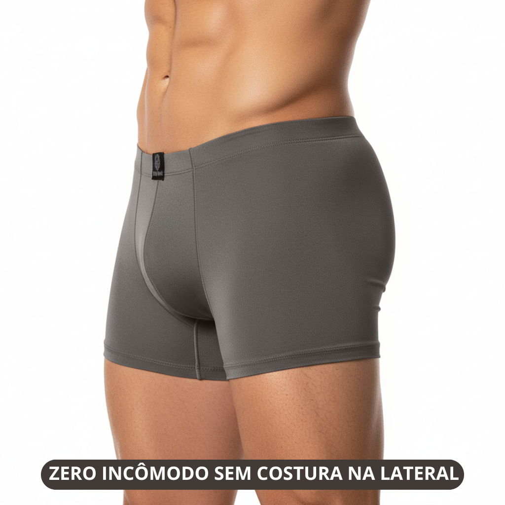 Kit 10 Cuecas Boxer Masculina Microfibra Premium Conforto Adulto — imagem 2 de 2