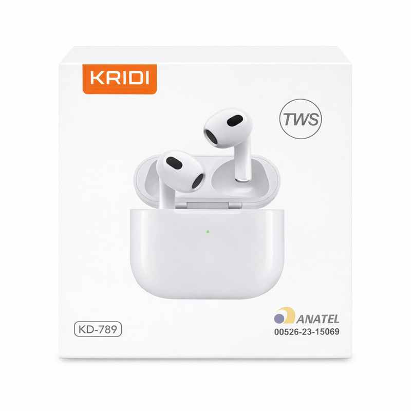 Fone de Ouvido sem Fio Bluetooth KAIDI KD-789 Original