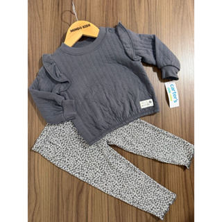 Conjunto Carters Blusa e legging Meia Estação Bebê Menina em Oferta na Shopee