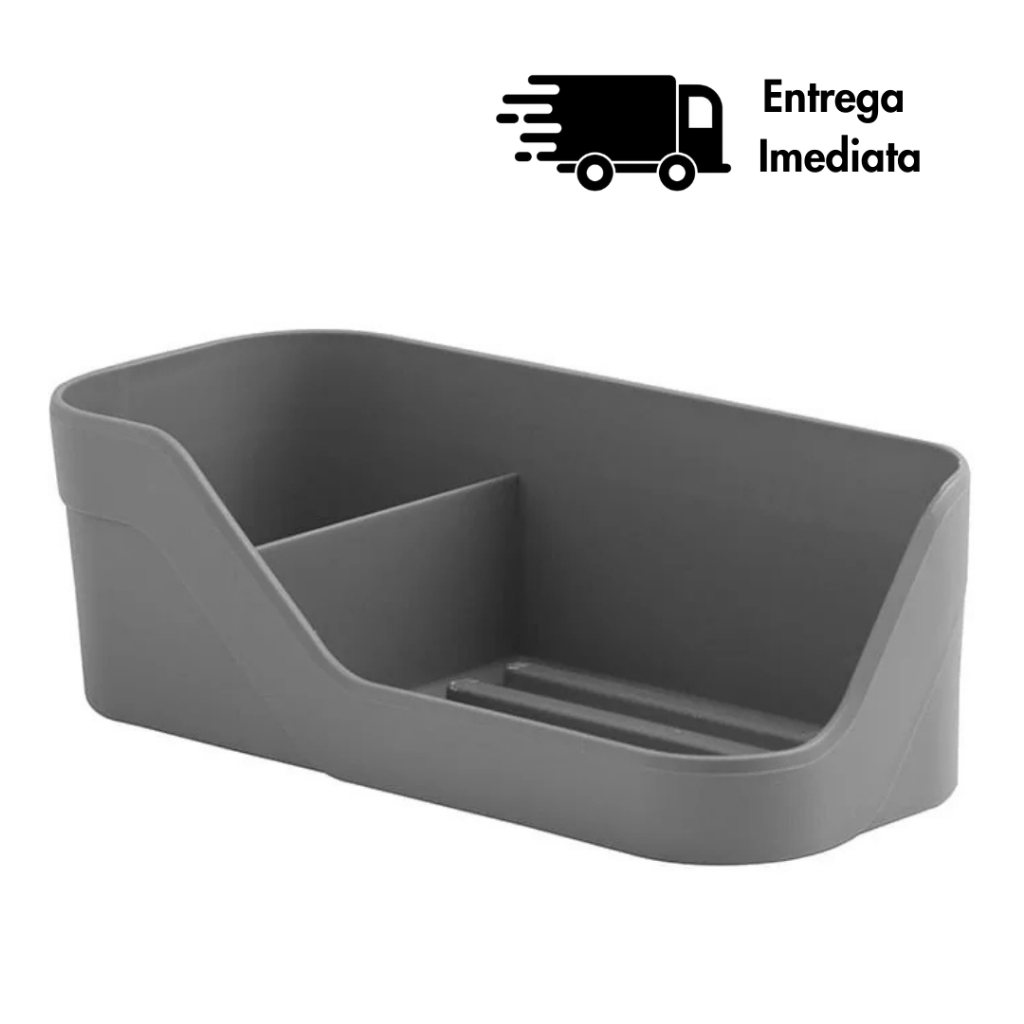 Organizador De Pia Compacto Chumbo Trium Ou em Oferta na Shopee