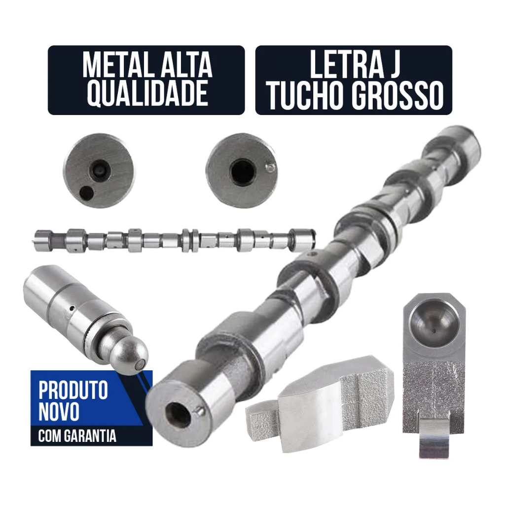 Kit Eixo Comando Tucho Balancim Corsa Celta Vhc Letra J