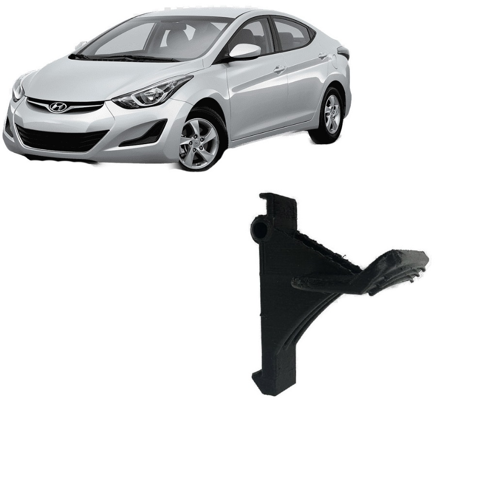Trava Descanso Braço Central Console Elantra 2011/2014 Preto