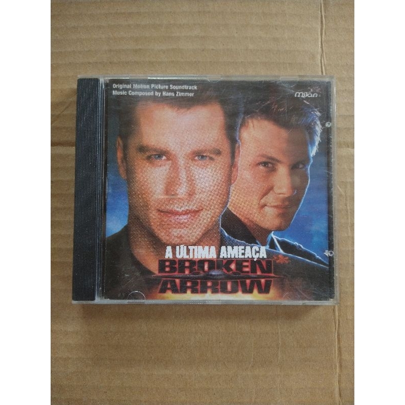 CD Trilha Sonora Filme A Última Ameaça  1995  IMPORTADO