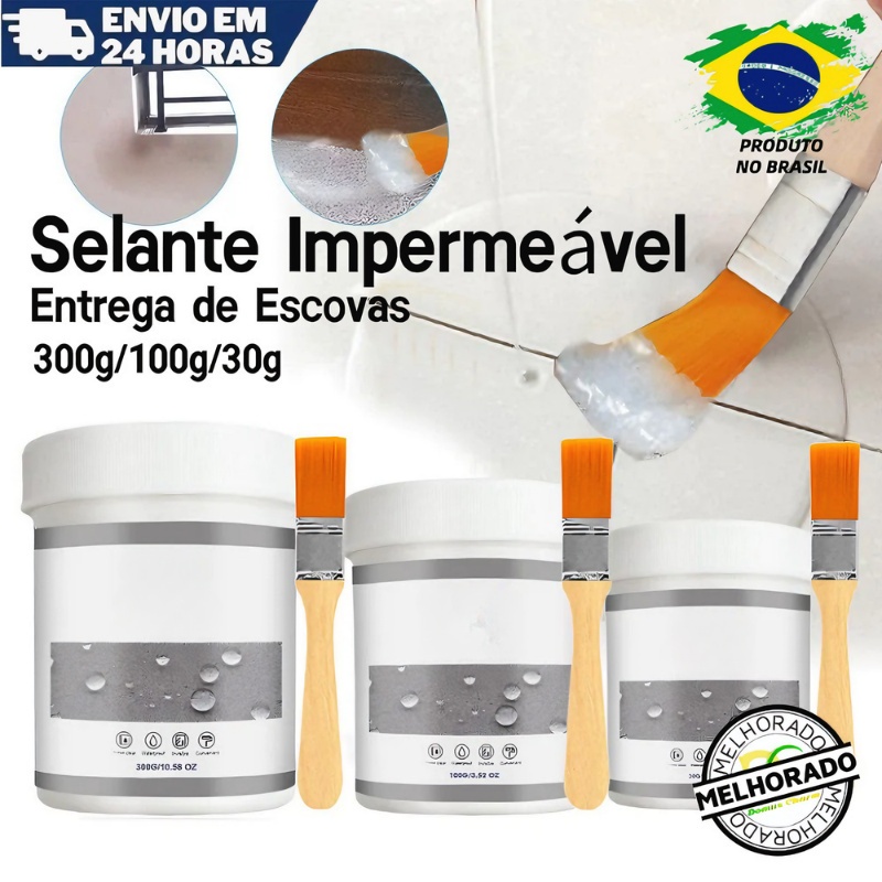 Selante Impermeável Invisível 30/100/300ML Para Reparo De Vazamento E Isolamento De Paredes em Oferta na Shopee