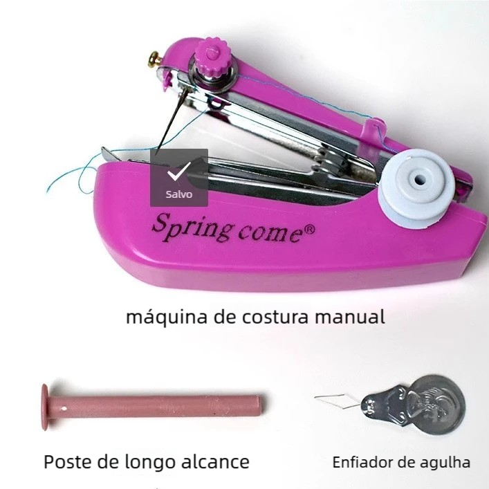 Máquina de Costura Manual Mini Portátil - Facilita sua Costura Diária — imagem 2 de 2