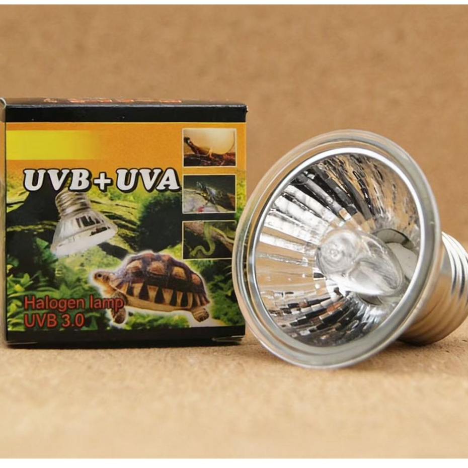 50/75W UVA + Lâmpada De Aquecimento De Répteis UVB Tartaruga Para Aquário E27 Base De 110V em Oferta na Shopee