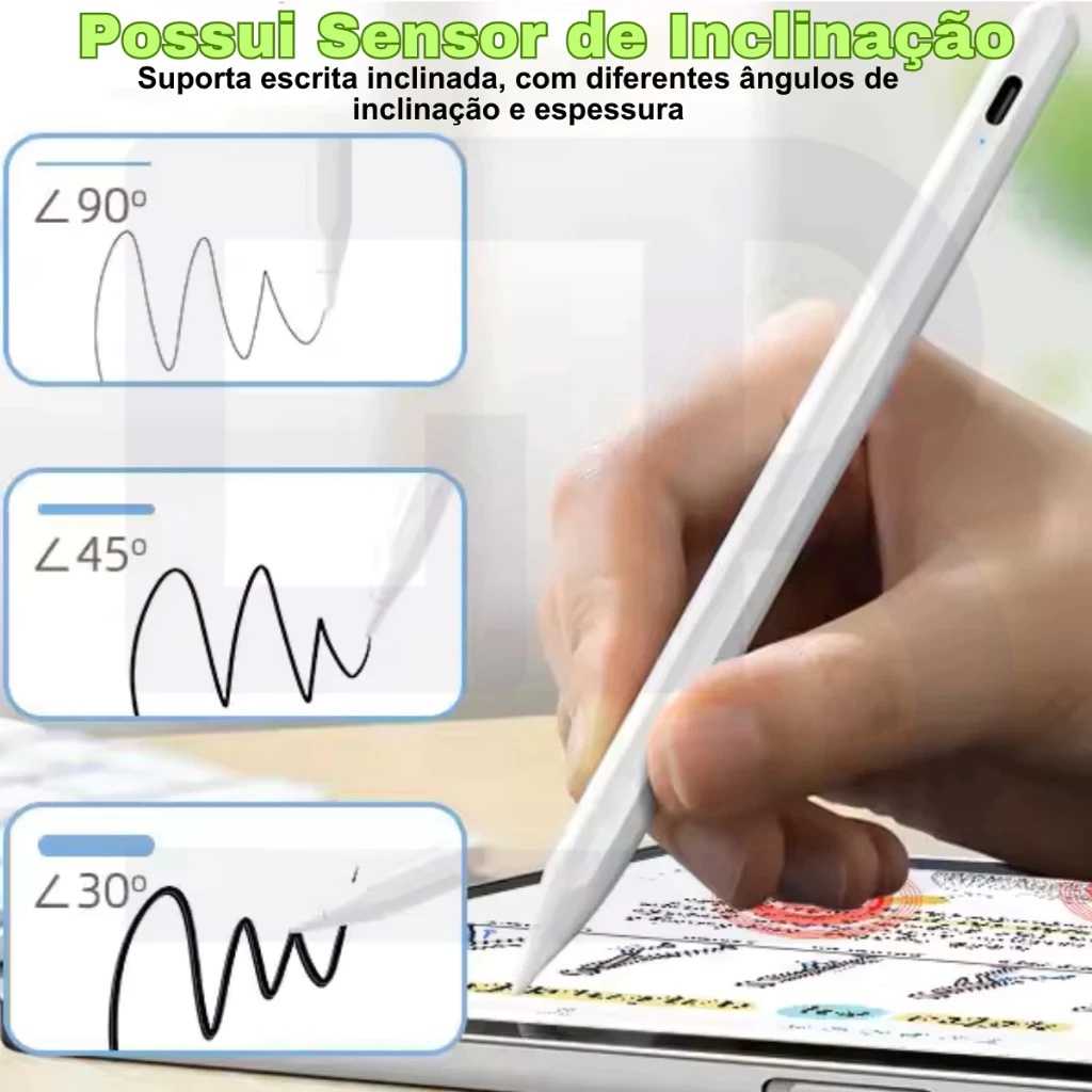 【Brasil Spot Sale】Caneta Stylus Activa da Peining | Compatibilidade Universal com Tecnologia Palm Rejection | PEI-LP05