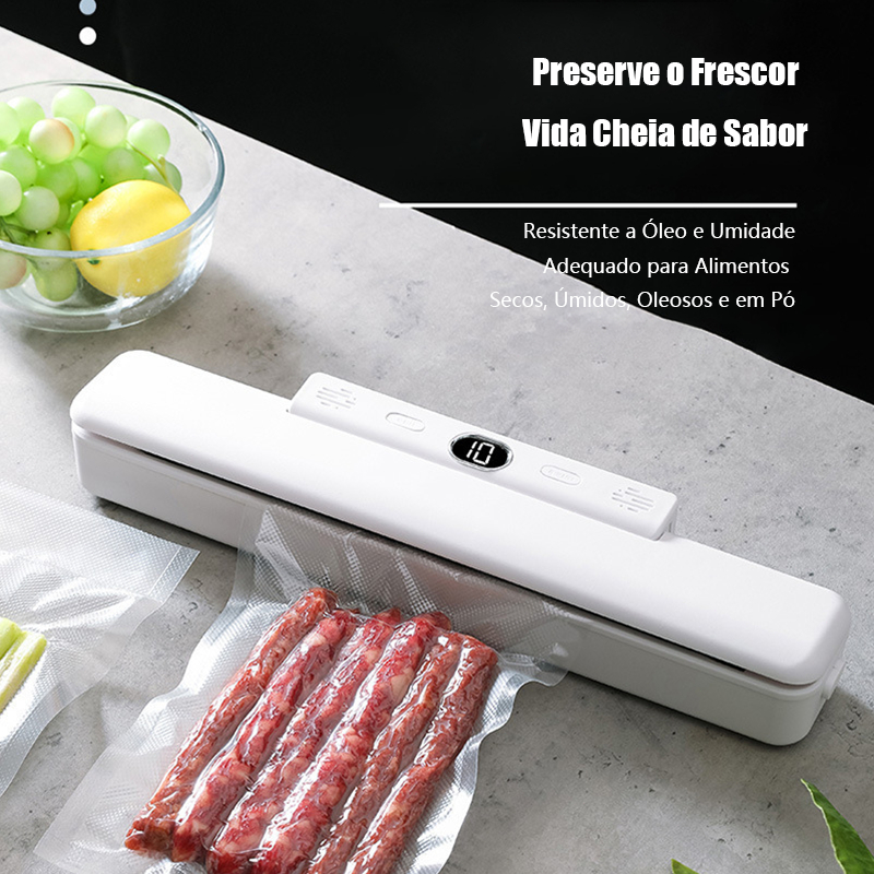 Seladora a Vácuo para Alimentos Automática com Vedação Rápida em Oferta na Shopee
