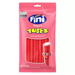 Tubes Morango 240g - Fini