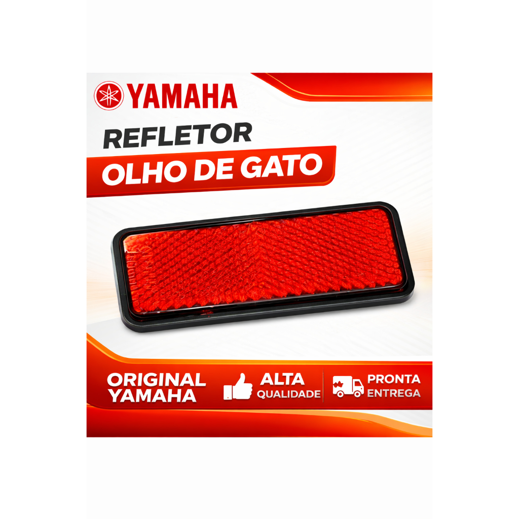 REFLETIVO OLHO GATO YAMAHA YBR FACTOR FZ15 FAZER 250 FZ25 MT03 CROSSER 150 XTZ LANDER 250 TENERE