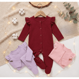 Kit 3 macacão menina em malha algodão Lavínia em Oferta na Shopee