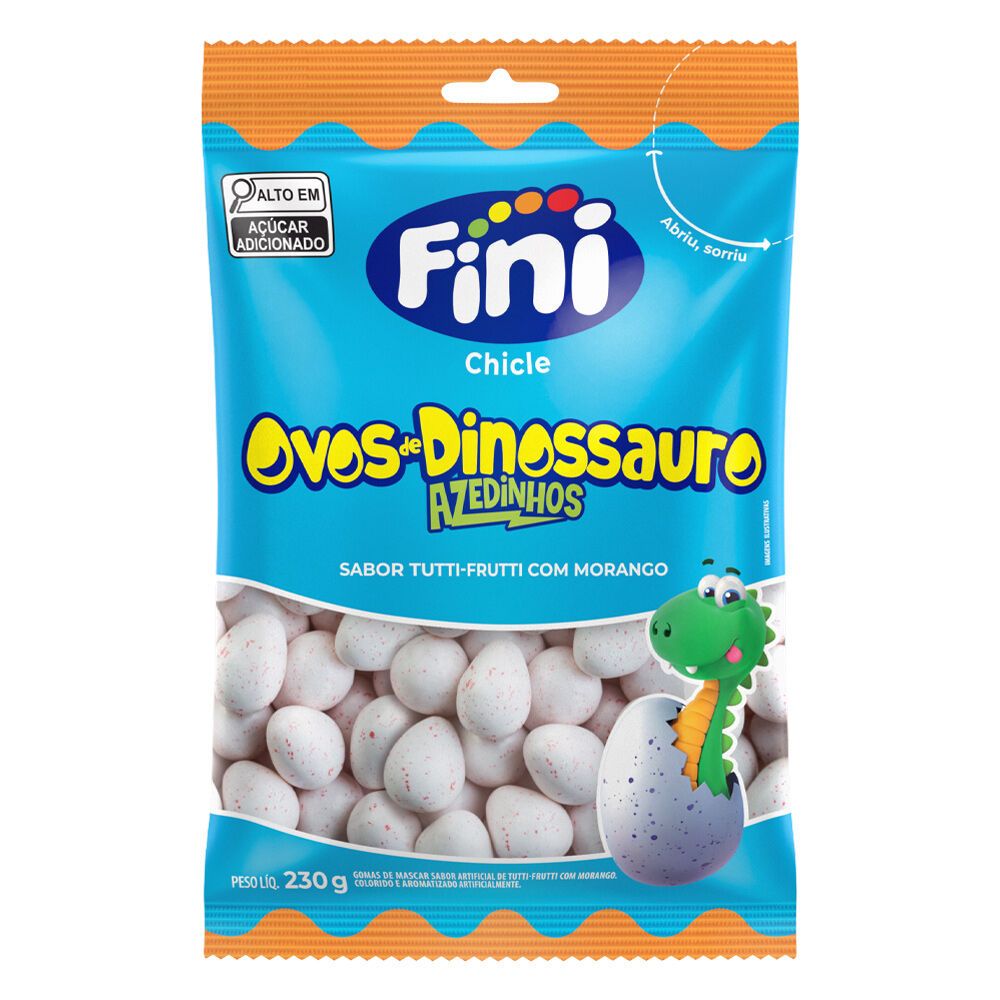 Ovos de Dinossauro Azedinhos 230g - Fini