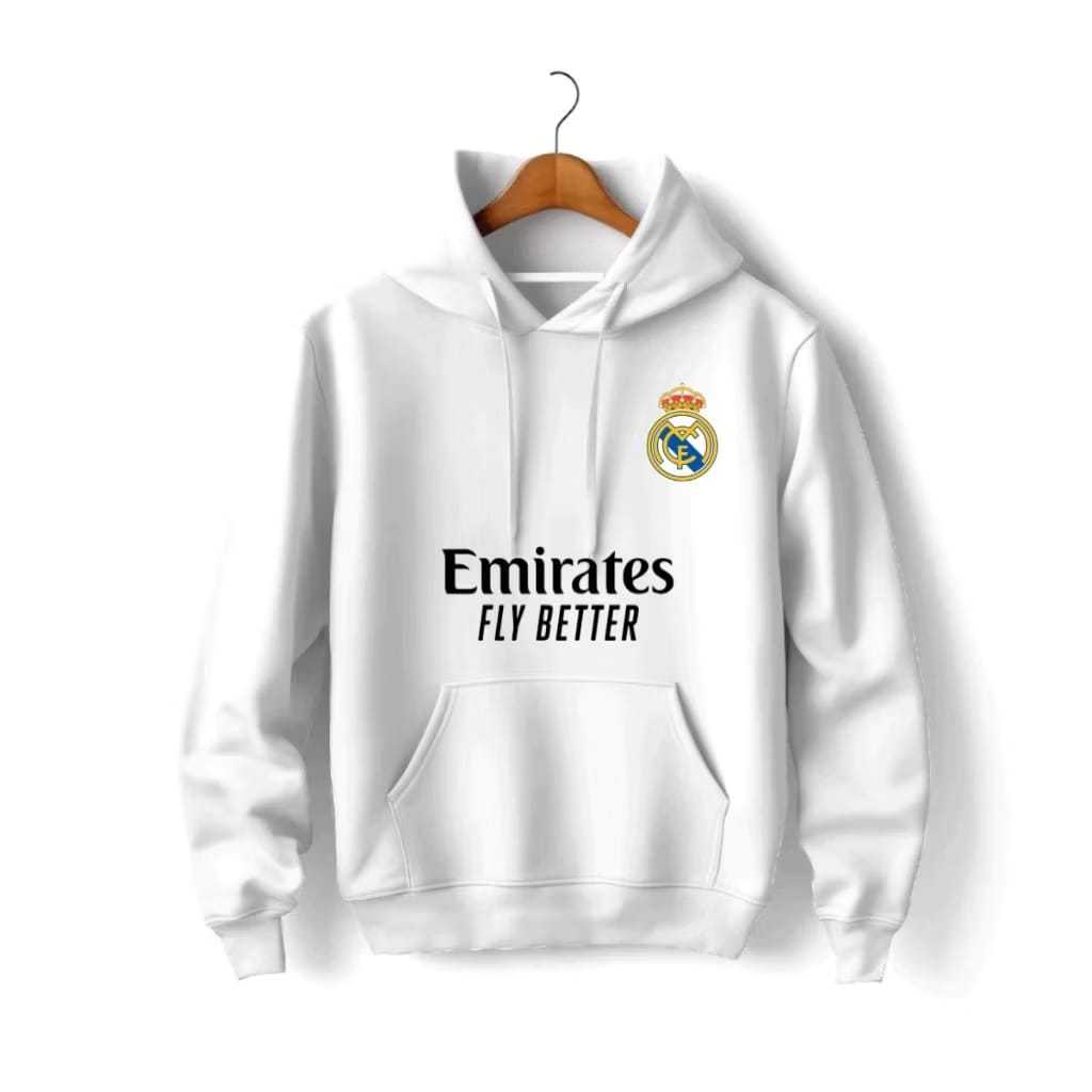 Moletom Canguru Real Madri Time Europeu Blusa De Frio Unissex