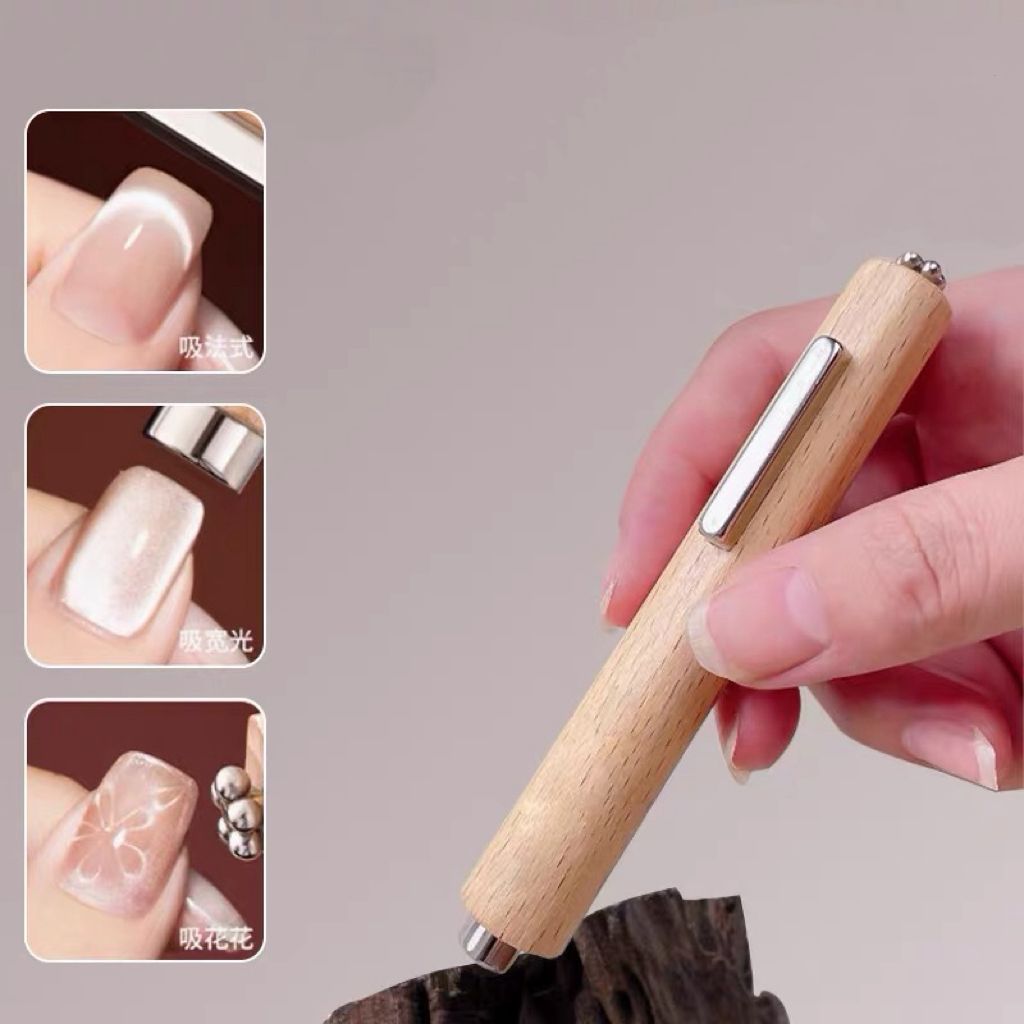 Imã Multi-Funcional Forte Gato Magnética Glitter Efeito Ferramentas de Design Cilindro Ímã