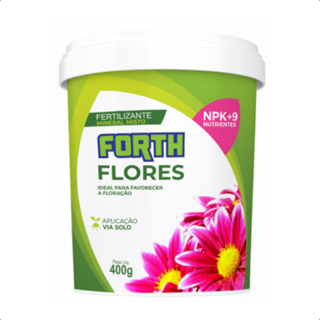 Adubo Fertilizante Forth Jardim Flores Floração Produção NPK+ Crescimento Nutrição em Oferta na Shopee
