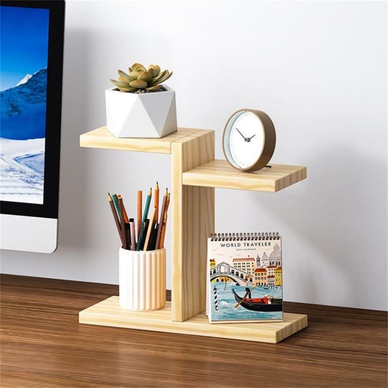 suporte para plantas jardim de mesa display de madeira pinus