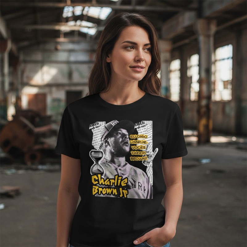 Camiseta Chorão Charlie Brown Jr Skatista Blusa Streetwear Algodão Rock Nacional Hip Hop