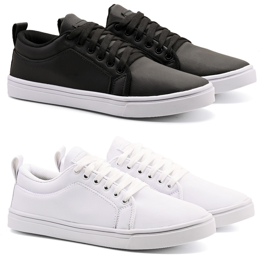 Dois Pares Promoção Kit 2 Casual Tenis Masculino Dia Namorados