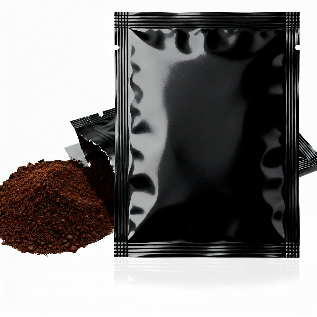 Embalagem Drip Coffee Sache Café Preto Brilhante 100 Und em Oferta na Shopee