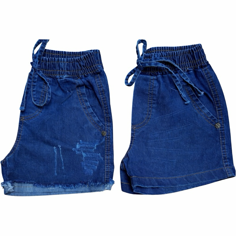 kit 2 short jeans menina infantil juvenil veste 4 a 12 anos em Oferta na Shopee
