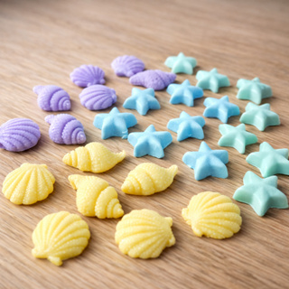 Kit 200 Sabonetes 100 Mini Estrelinhas + 100 Mini Conchinhas Lembrancinhas Perfumadas em Oferta na Shopee