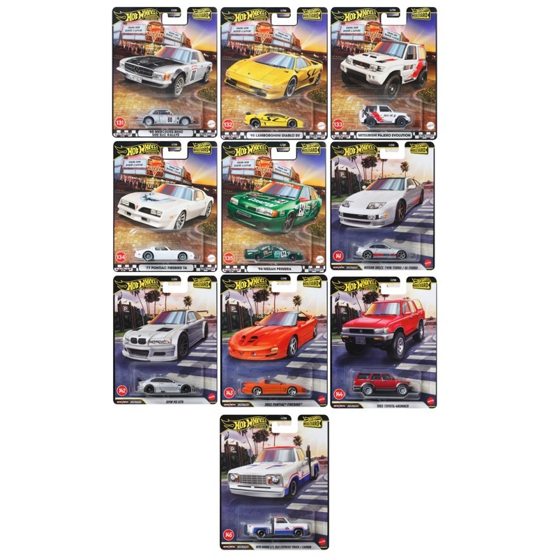 Carrinhos Hot Wheels Premium Boulevard  - Mattel em Oferta na Shopee