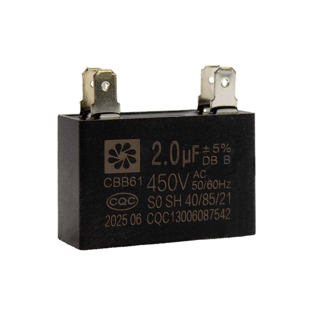 Capacitor CBB61 Ar Condicionado 2uF 450V
