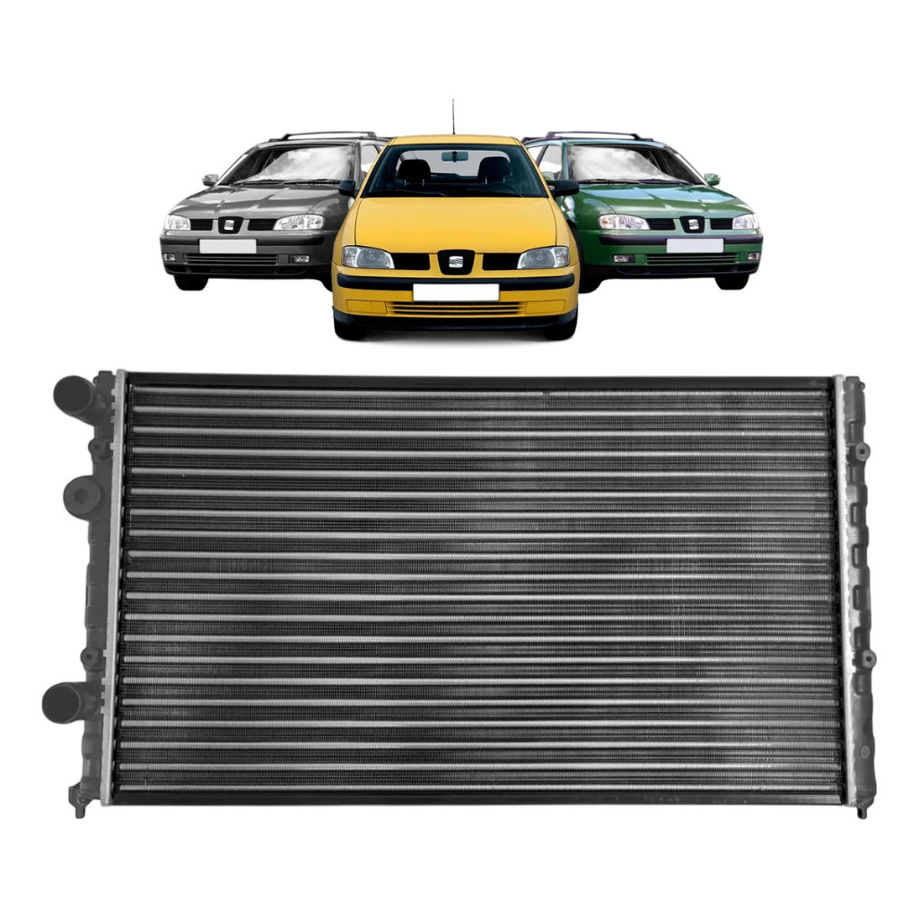 Radiador Cordoba 99 00 01 02 03 Seat 1.6 1.8 Manual Com Ar