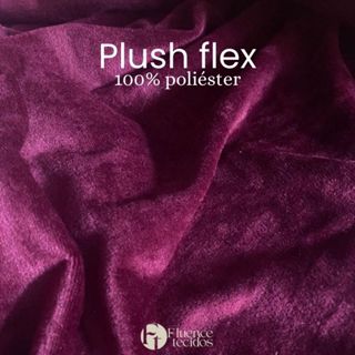Tecido PLUSH FLEX 1m x 1,60m ideal para pijamas conjuntos e roupas de inverno em Oferta na Shopee