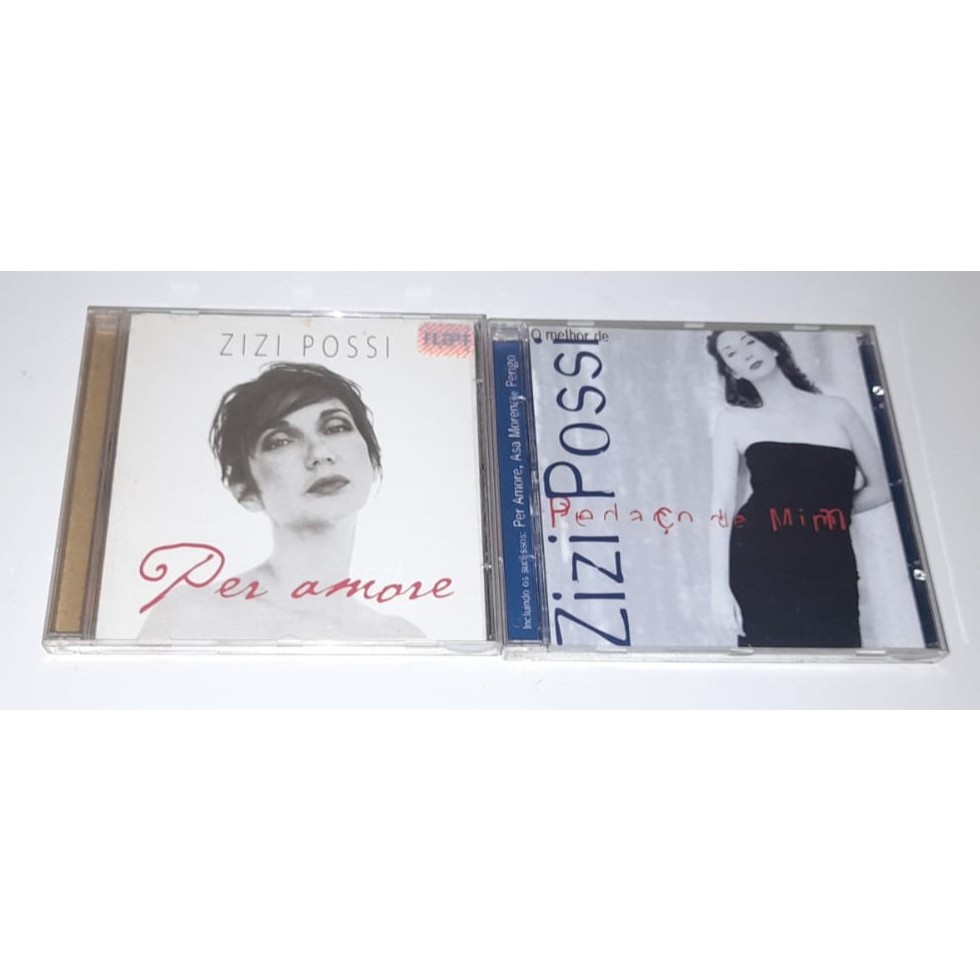 2 Cd´s - Zizi Possi - Pedaço De Mim & Per Amore -