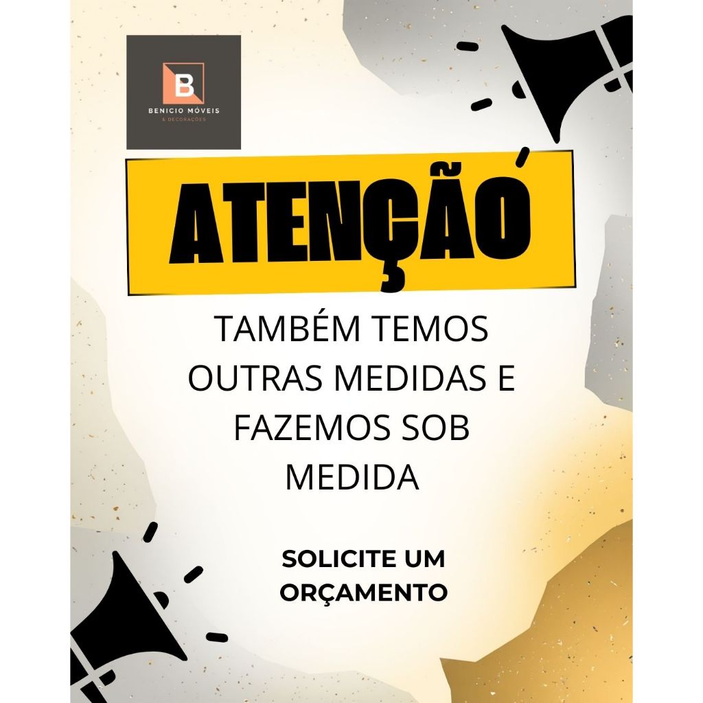 Prateleira Multiuso 37,5 cm de profundidade - MDF – Ideal para Organização e Decoração — imagem 2 de 2