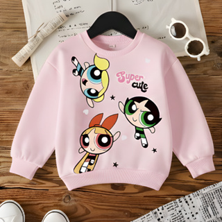 Moletom Infantil Meninas Poderosas Flanelado Quentinho 02 ao 12 em Oferta na Shopee