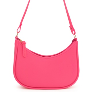 Bolsa Baguete Pralolla Feminina Emborrachada Transversal Black Friday em Oferta na Shopee