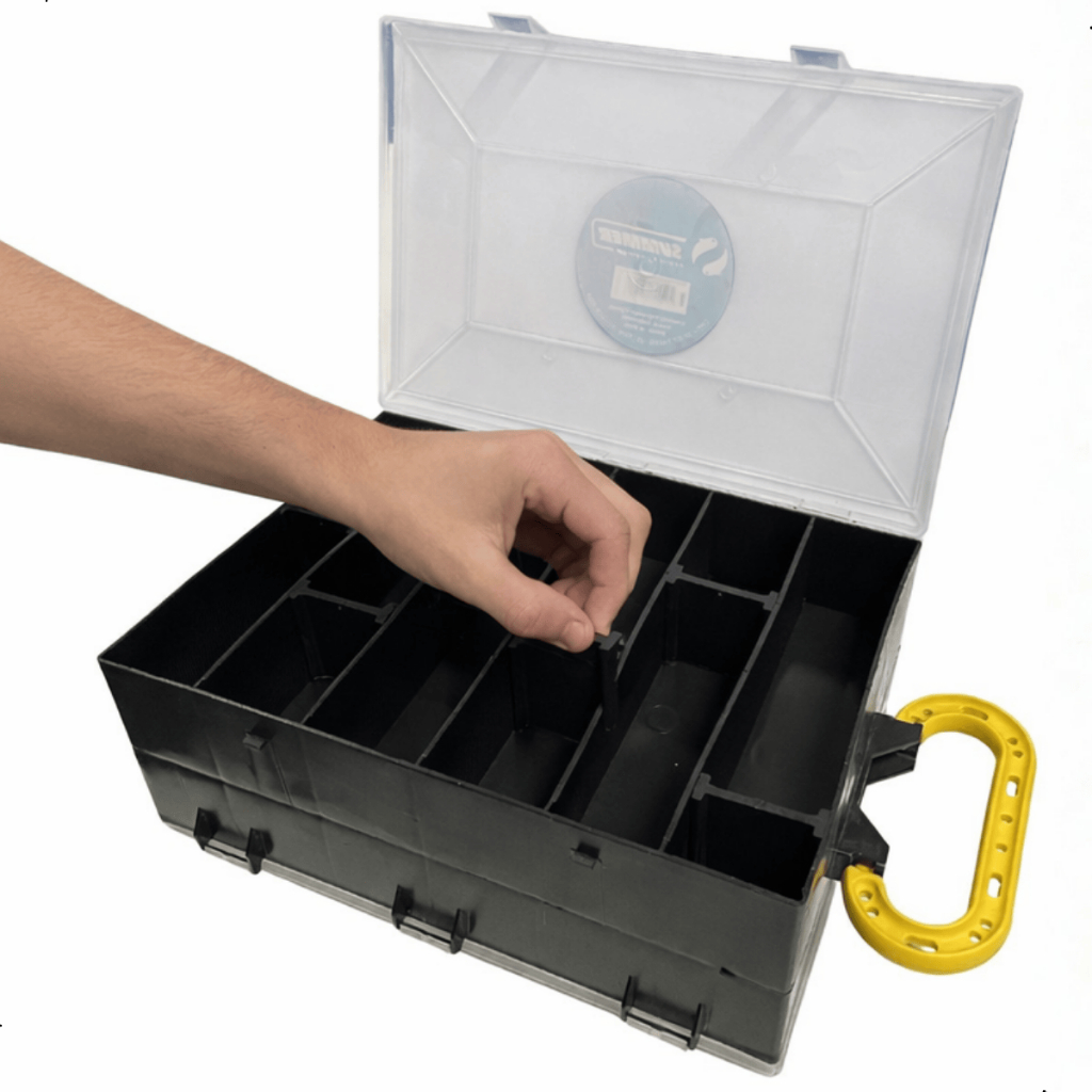 Estojo Para Pesca Organizador Doublebox 24Divisões Summer