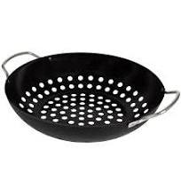 FRIGIDEIRA FURADA WOK ANTIADERENTE PARA GRELHAR-MOR