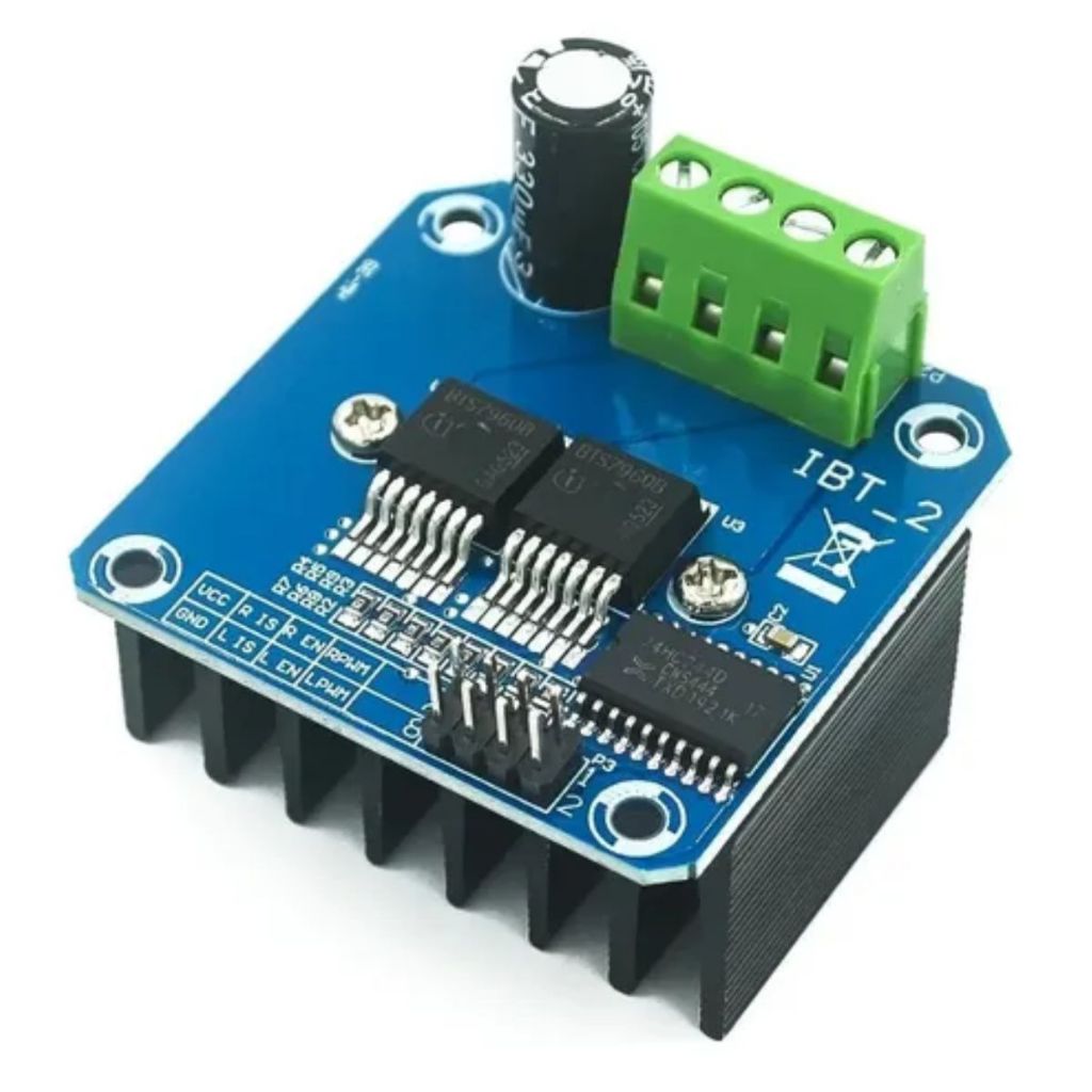 Módulo Driver Ponte H 43a Bts7960 Ibt_2 Bts7960b