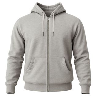 Moletom Masculino E Feminino Ziper Com Bolso Canguru E Capuz Jaqueta-Promoção