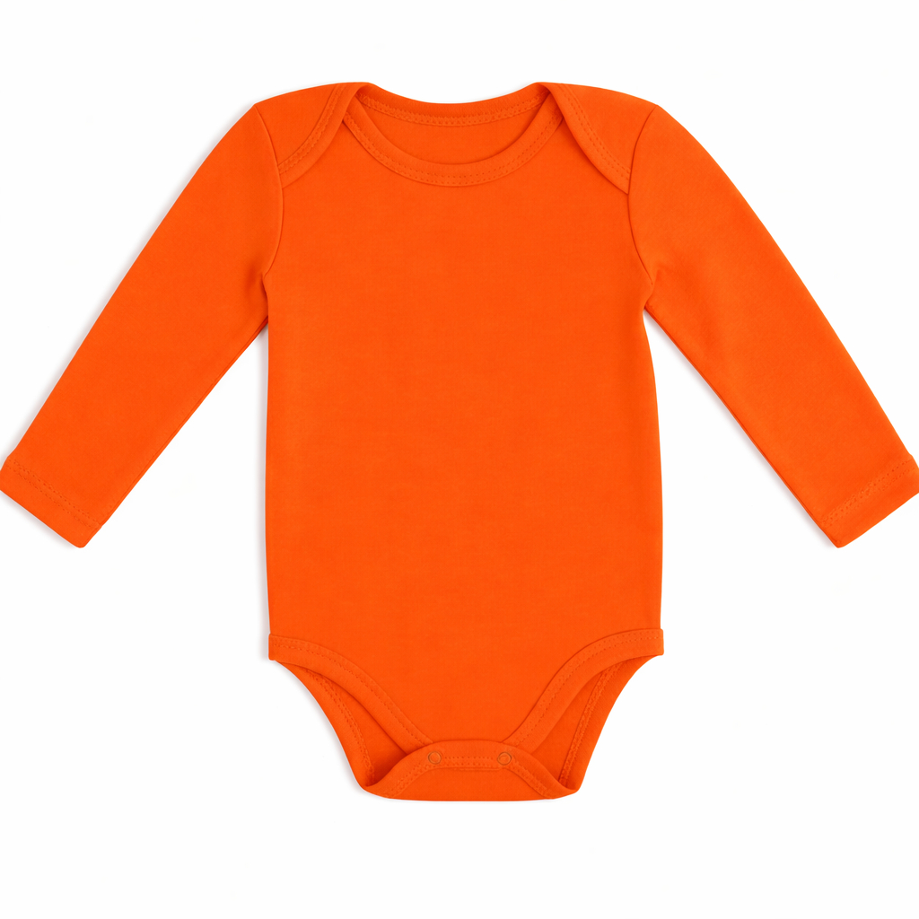 Body Bebê Manga longa Algodão P ao GG | Diversas Cores Unissex | Conforto e Qualidade