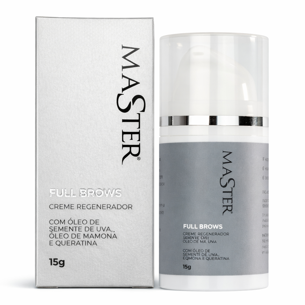 Creme Regenerador Master Full Brows Cílios Sobrancelhas Extensao CIios Micropigmentação Microblading