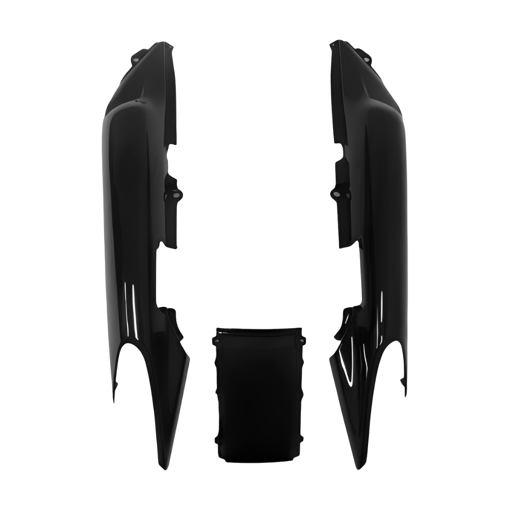 Carenagem Rabeta Traseira Fazer250 Ys250 Preto 2008 A 2010