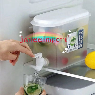 3.5L Suqueira  Plastica com tampa para Geladeira Com torneira capacidade 3.5L para agua saborizada em Oferta na Shopee