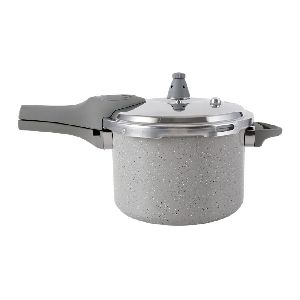 Panela de Pressão Com Indução Pressure Brinox 4,2 L - Antiaderente Ceramic Life Cinza em Oferta na Shopee
